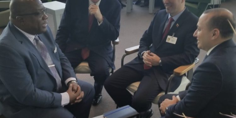 PM Harris carries out an active bilateral agenda at UN meeting