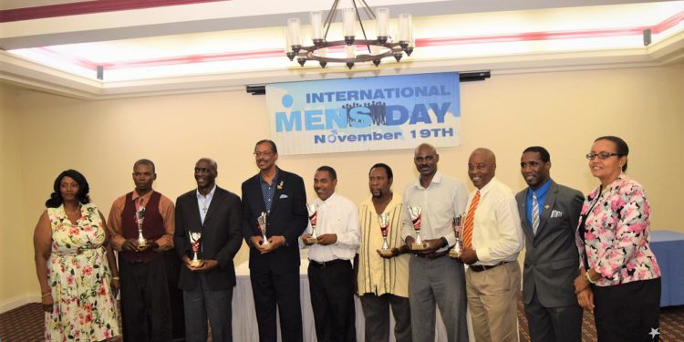 MEN IN ST. KITTS AND NEVIS CELEBRATED FOR THEIR CONTRIBUTION TO SOCIETY