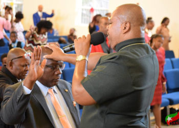 ST. KITTS AND NEVIS HAS MUCH TO GAIN AS A NATION UNDER GOD, SAYS PRIME MINISTER HARRIS