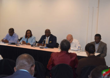 ST. KITTS-NEVIS PRIME MINISTER SAYS HIS GOVERNMENT SUPPORTS SUSTAINED CONSULTATIVE DIALOGUE ON KEY GROWTH ISSUES