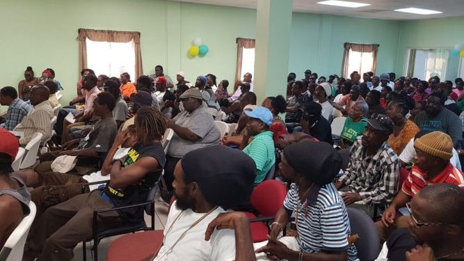 DISCUSSIONS HELD WITH FIELD WORKERS TO ADDRESS ENVIRONMENTAL HEALTH ISSUES IN BASSETERRE AND ITS ENVIRONS