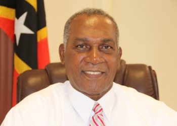 PREMIER AMORY REPRESENTING ST. KITTS AND NEVIS AT A HIGH-LEVEL IMF CONFERENCE IN JAMAICA