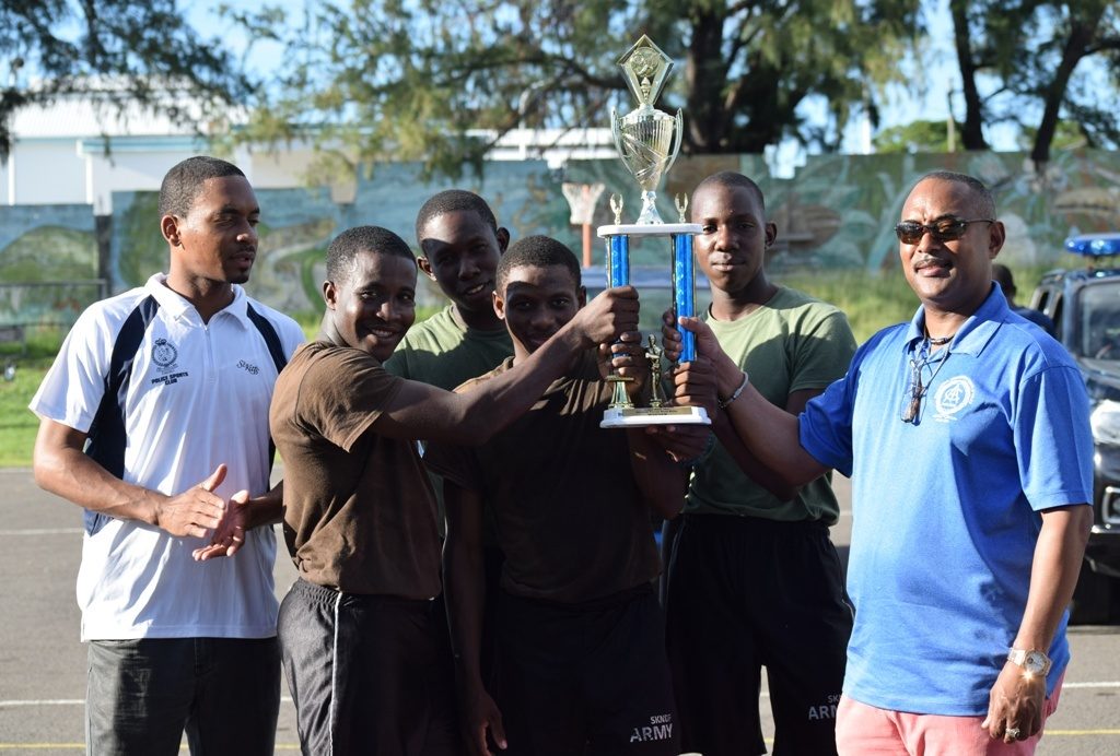 TEAM SKNDF COPS THIS YEAR’S SECURITY FORCES ROAD RELAY TROPHY