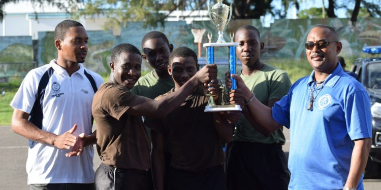 TEAM SKNDF COPS THIS YEAR’S SECURITY FORCES ROAD RELAY TROPHY