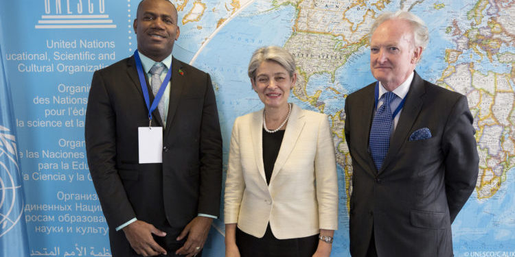 Minister Richards thanks outgoing UNESCO head for substantive assistance over the years