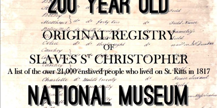 Two Hundred Year Old Register of Slaves to go on Exhibit at National Museum