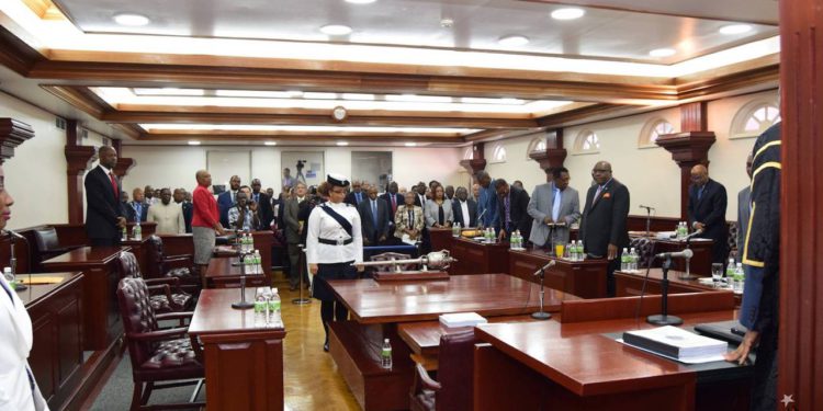 GOVERNMENT MOVES TO RAISE PRODUCTIVITY AND LIVING STANDARDS IN ST. KITTS-NEVIS; CALLS ON PRIVATE SECTOR TO PLAY MAJOR ROLE