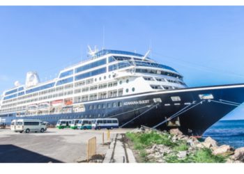 Luxury Cruise Ship Returns to St. Kitts