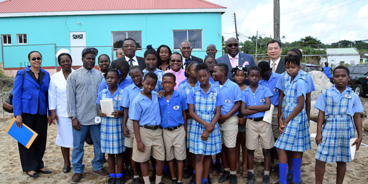 CONSTRUCTION OF A NEW HEALTH CENTRE IN TABERNACLE REPRESENTS THE DELIVERY OF IMPROVED COMMUNITY-BASED HEALTH SERVICES