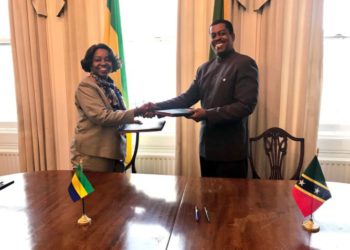 ST. KITTS & NEVIS AND GABONESE REPUBLIC ESTABLISH DIPLOMATIC RELATIONS