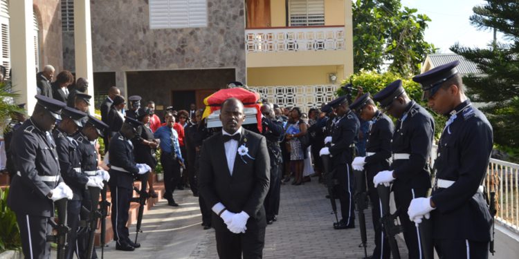 FOND MEMORIES SHARED AT SERVICE FOR THE LATE RETIRED COMMISSIONER OF POLICE ROBERT JEFFERS