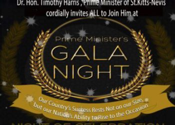 PM HARRIS CORDIALLY INVITES YOU TO JOIN HIM AT SATURDAY’S GALA FEATURING SPECIAL GUEST SPEAKER DR. ANDY J. REDMOND