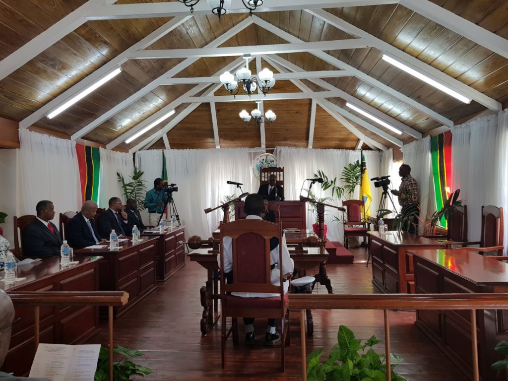PRIME MINISTER HARRIS LEADS FEDERAL DELEGATION TO OPENING SESSION OF NEVIS ISLAND ASSEMBLY