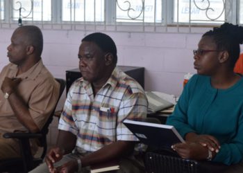 POLICE AND HIGH SCHOOL OFFICIALS DISCUSS STUDENT AND STAFF SAFETY