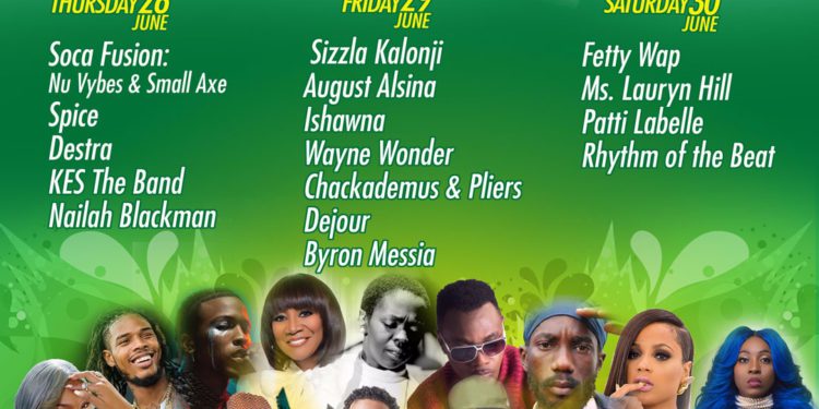 Fetty Wap, Sizzla Kalonji and August Alsina added to St. Kitts Music Festival line-up