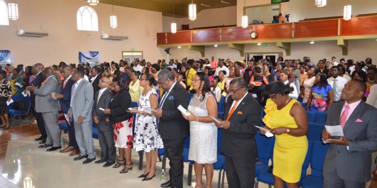 TEAM UNITY GOVERNMENT HIGHLIGHTS THE POWER OF PRAYER WITH CHURCH SERVICE AND GOSPEL CONCERT