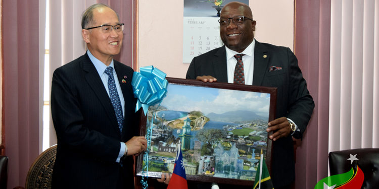 PRIME MINISTER HARRIS SIGNALS ST. KITTS AND NEVIS’ INTENTION TO BUILD ON ITS ALREADY STRONG RELATIONSHIP WITH TAIWAN
