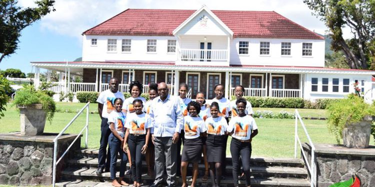 YOUTH VOLUNTEER CORPS MEMBERS MAKE THEIR MARK ON NATIONAL VOLUNTEER DAY