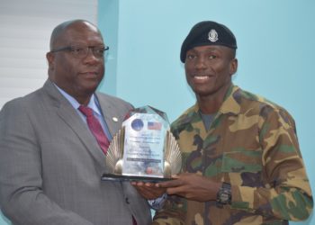 POLICE OFFICER TOP PERFORMER AT RSS TRAINING COURSE