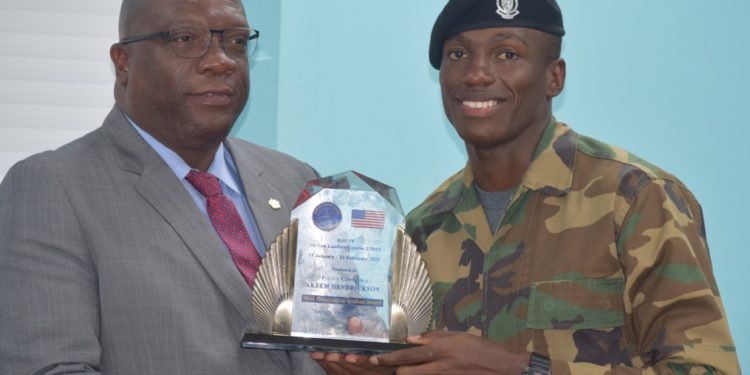 POLICE OFFICER TOP PERFORMER AT RSS TRAINING COURSE