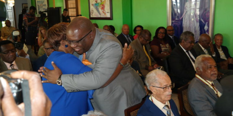 EIGHT HONOURED FOR THEIR STERLING CONTRIBUTIONS TO THE DEVELOPMENT OF ST. KITTS AND NEVIS