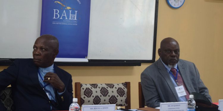 THIRTY-FOUR OFFICERS ATTENDING IMPACT JUSTICE WORKSHOP