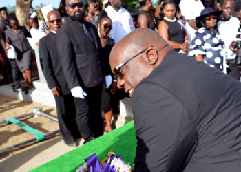 PRIME MINISTER HARRIS AMONG HUNDREDS AT FUNERAL SERVICE FOR SLAIN SISTERS