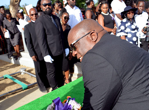 PRIME MINISTER HARRIS AMONG HUNDREDS AT FUNERAL SERVICE FOR SLAIN SISTERS