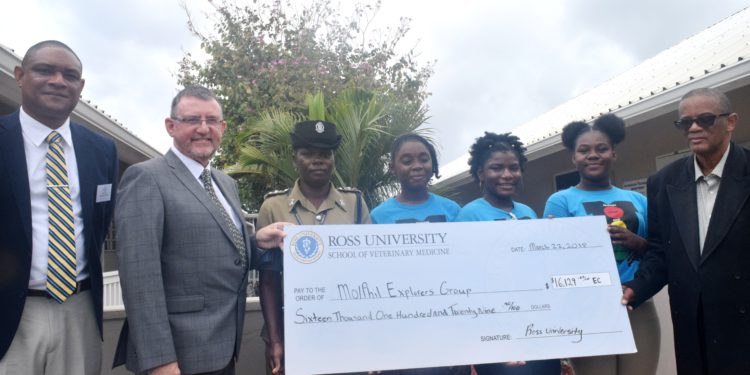 ROSS UNIVERSITY GIVES FINANCIAL SUPPORT TO MOL-PHIL EXPLORERS