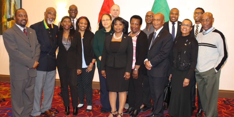 High Commissioner Tross Emphasizes Diaspora Engagement in Meetings with Nationals in Canada