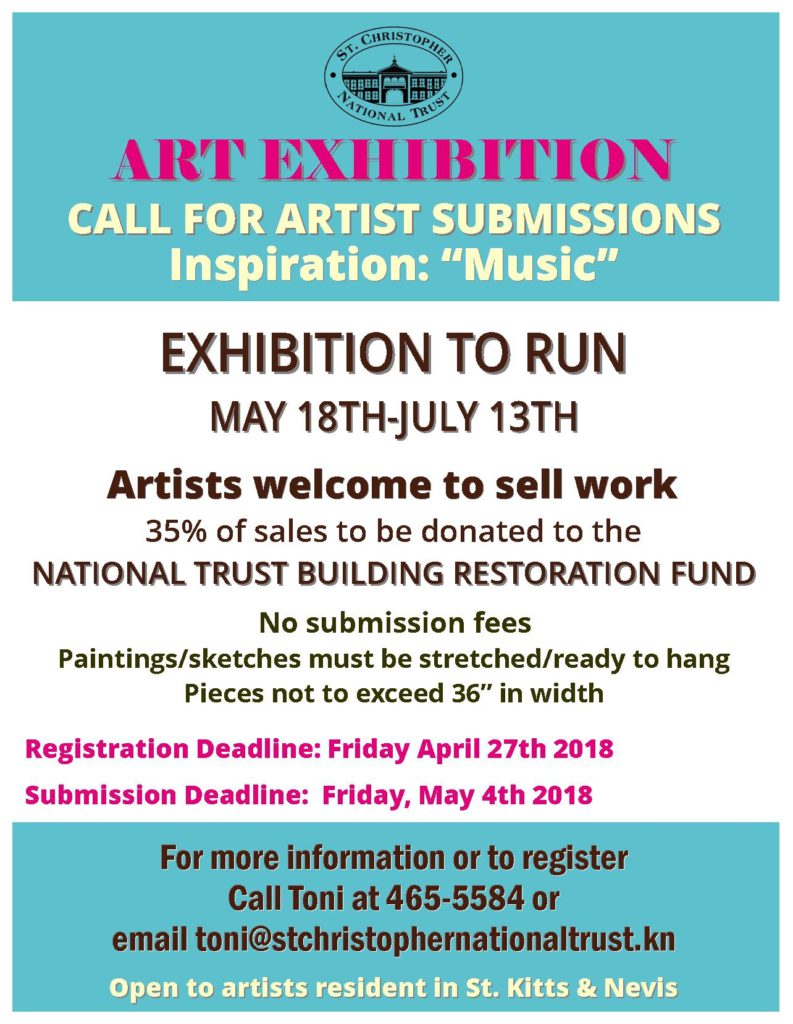 COMMUNITY BULLETIN: The St. Christopher National Trust and Museum Calls for Submissions