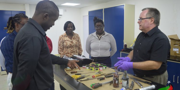 POLICE CONTINUES ADVANCED TRAINING FOR FORENSIC STAFF