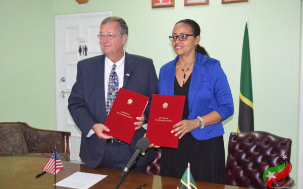 United States Government Signs MOU with Government of St Kitts and Nevis