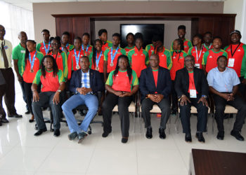 HERO’S WELCOME HOME FOR ST. KITTS AND NEVIS’ 2018 CARIFTA TEAM