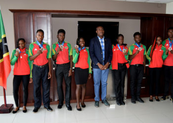 St. Kitts and Nevis Athletes Praised for an Outstanding Showing at the 2018 FLOW CARIFTA Games