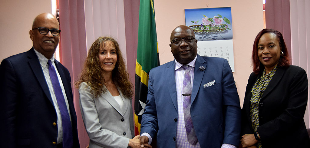 NEW IMF REGIONAL CHIEFS VISIT ST. KITTS AND NEVIS, PAY COURTESY CALL ON PRIME MINISTER HARRIS