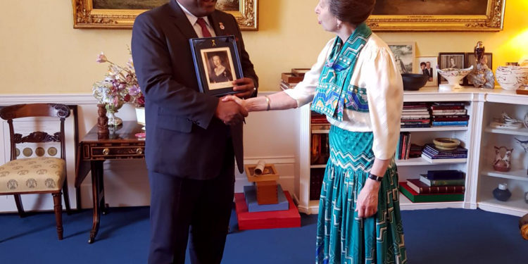 PRIME MINISTER HARRIS HOLDS AUDIENCE WITH HER ROYAL HIGHNESS PRINCESS ANNE