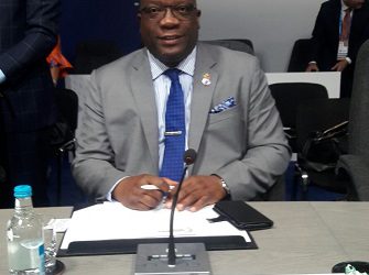 PM HARRIS TAKES UP POSITION AS HEAD OF ST. KITTS-NEVIS DELEGATION AS 2018 COMMONWEALTH MEETING GETS UNDERWAY IN LONDON
