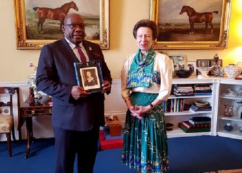 PRIME MINISTER HARRIS HOLDS AUDIENCE WITH HER ROYAL HIGHNESS PRINCESS ANNE