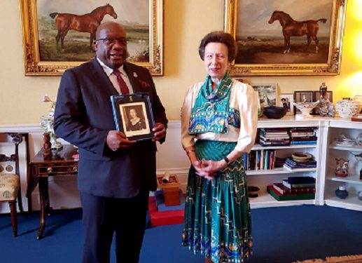 PRIME MINISTER HARRIS HOLDS AUDIENCE WITH HER ROYAL HIGHNESS PRINCESS ANNE