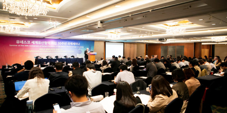 Secretary General attends Seminar on the celebration of the 30th Anniversary of Korea’s Accession to the World Heritage Convention   