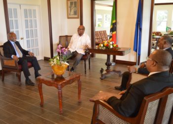 SIR CLARE ROBERTS TO ASSIST ST. KITTS AND NEVIS DRAFT A NEW LABOUR CODE