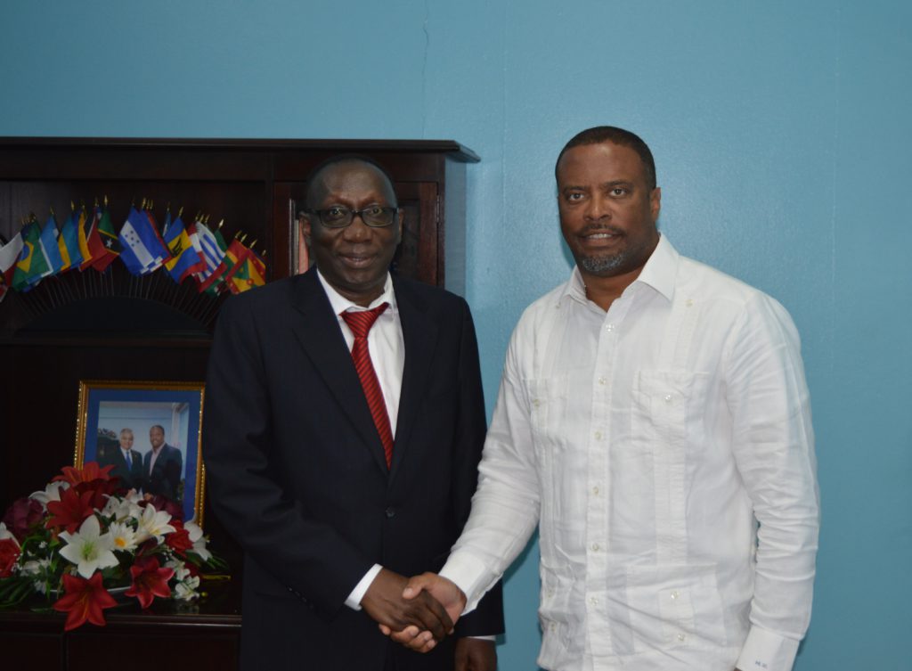 UNICEF’S ASSISTANCE TO ST. KITTS AND NEVIS HIGHLIGHTED AT MEETING WITH FOREIGN MINISTER BRANTLEY