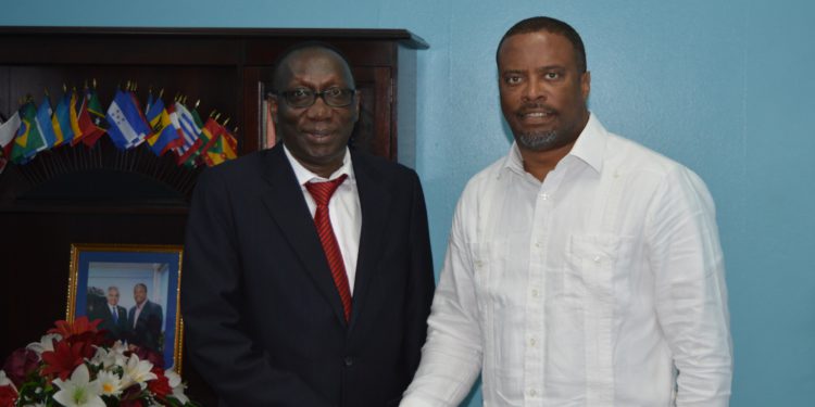 UNICEF’S ASSISTANCE TO ST. KITTS AND NEVIS HIGHLIGHTED AT MEETING WITH FOREIGN MINISTER BRANTLEY