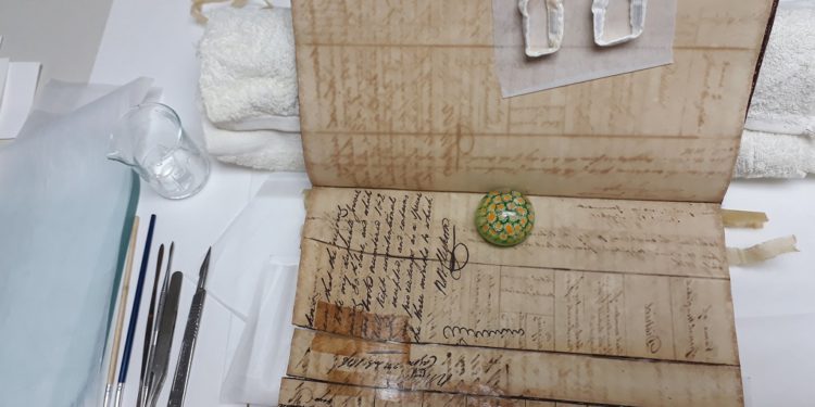 The National Archives has just completed a project of conservation on the Cleghorn Journals.