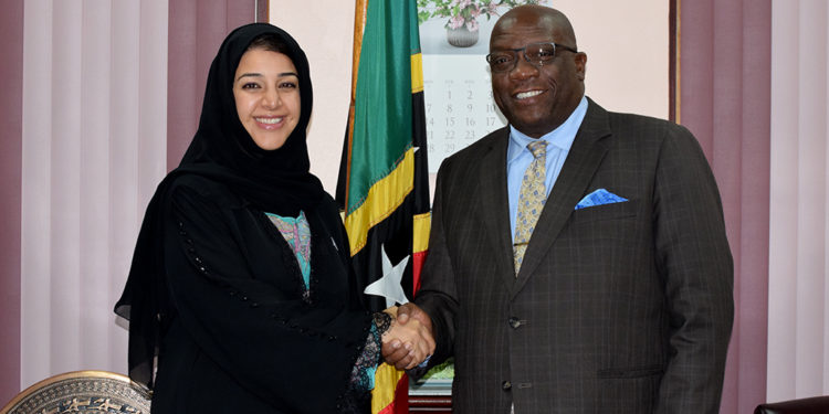 UNITED ARAB EMIRATES SIGNALS ITS DESIRE TO WORK CLOSER WITH ST. KITTS AND NEVIS