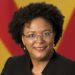 PM HARRIS CONGRATULATES BARBADOS’ FIRST FEMALE PRIME MINISTER, THE HONOURABLE MIA MOTTLEY, QC