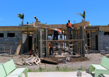 WORK ON NATIONAL HEROES PARK PROGRESSING; WELCOME CENTRE SHAPING UP