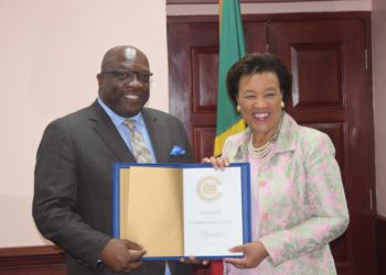 IN ST. KITTS-NEVIS, RT. HON. PATRICIA SCOTLAND QC DISCUSSES HOW THE COMMONWEALTH IS HELPING SIDS BUILD CLIMATE RESILIENCE