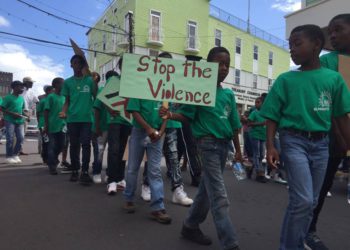 DEPUTY PM RICHARDS APPLAUDS YOUTH FOR ANTI-CRIME STANCE